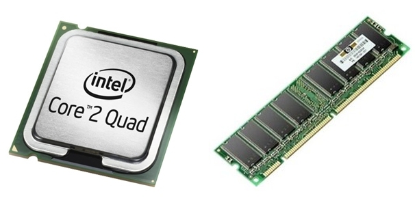 Cpu and sale ram